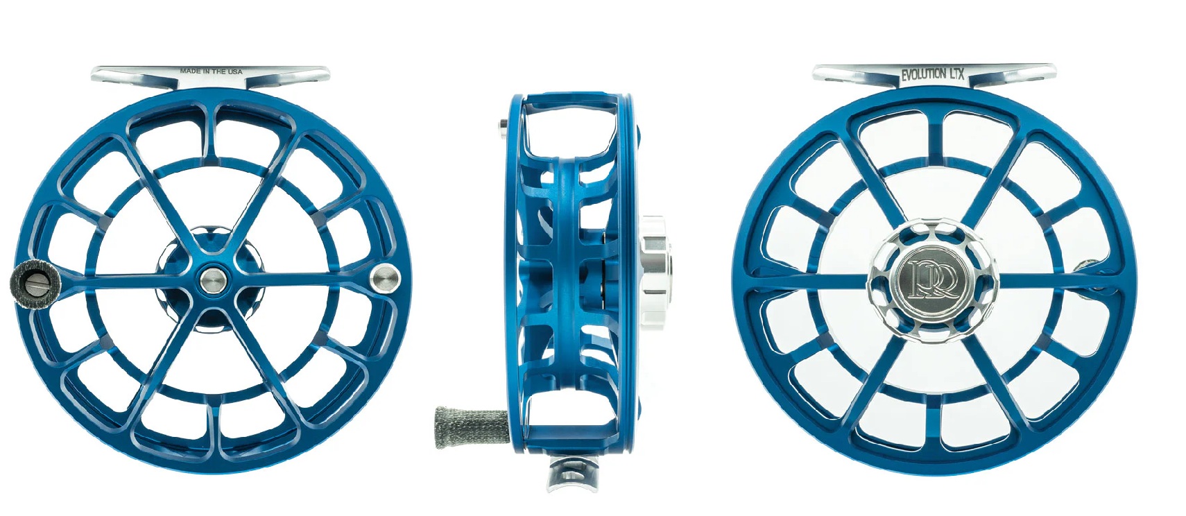 Ross Evolution LTX Matte Blue - kołowrotek muchowy evoblue