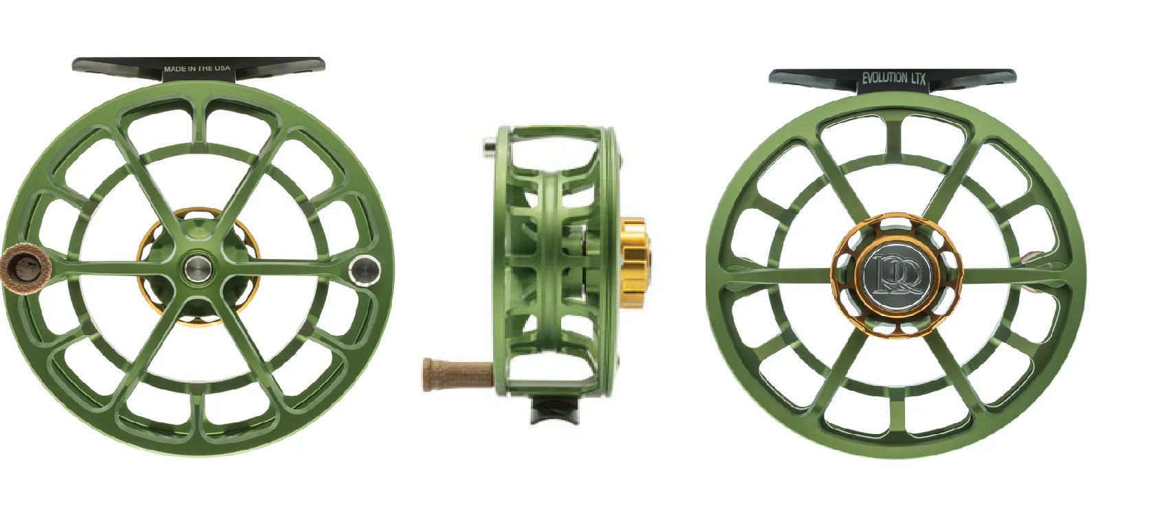 Ross Evolution LTX Matte Olive - kołowrotek muchowy evoolive