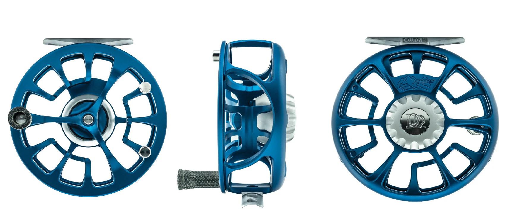 Ross Evolution FS Matte Blue Reel fsblue
