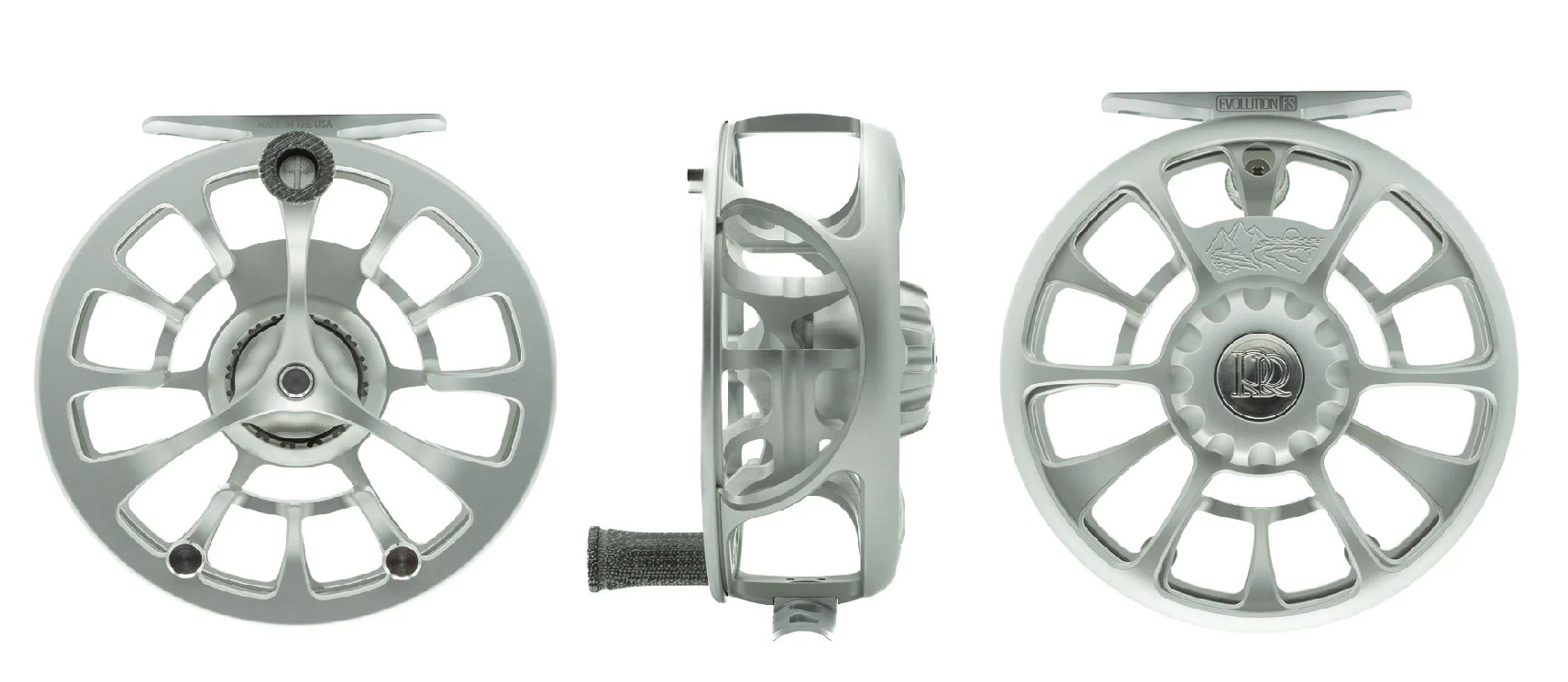 Ross Evolution FS Matte Black - kołowrotek muchowy fsplat