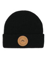 Simms Everyday Waffle Knit Beanie Black