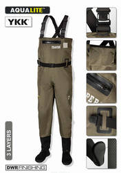 Traper Breathable Waders Brok M