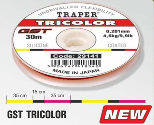 Traper line Tricolor 30m