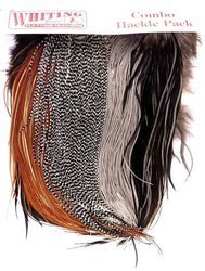 Whiting Introductory Hackle Pack - Four 1/2 Saddles