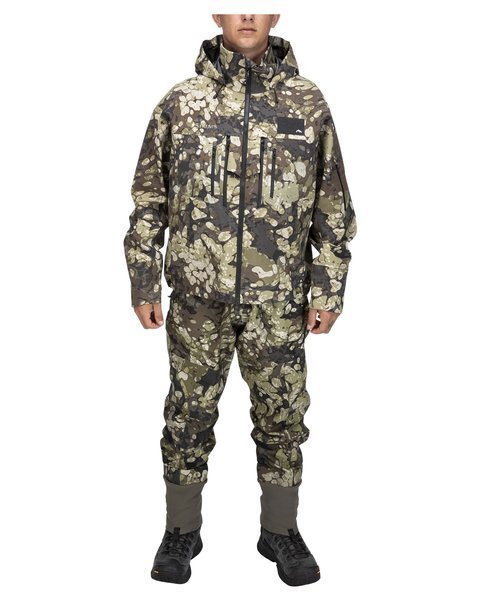 Fishing Jacket Simms Bulkley Riparian Camo