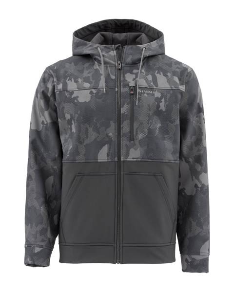 Simms Challenger Fishing Jacket - Hex Flo Camo Carbon - M