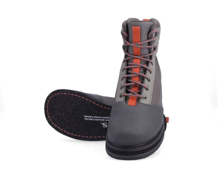 Simms wading boots felt deals