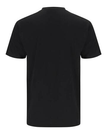 Simms Logo T-Shirt Black - Neon 3XL