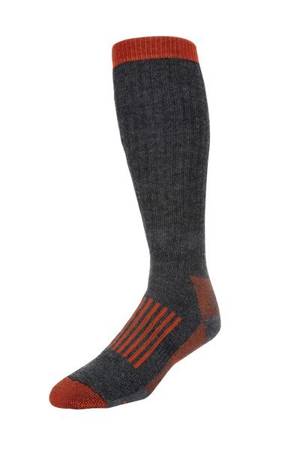 Simms Merino Thermal OTC Sock Carbon