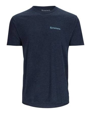 Simms Species T-Shirt Navy Heather M