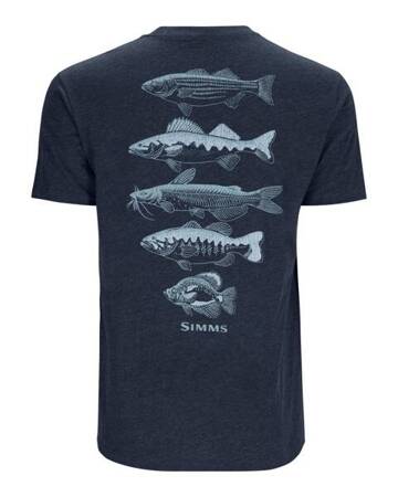 Simms Species T-Shirt Navy Heather M