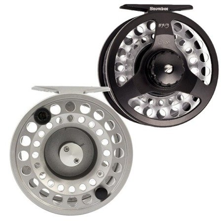 Snowbee ONYX CASSETTE FLY REEL #5/7 Gunmetal Silver