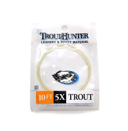 TroutHunter Leader 10ft - nylon tapered leader