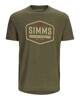 Simms Fly Patch T-Shirt Military Heather M