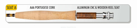 Traper Stream Fiberglass Fly Rod