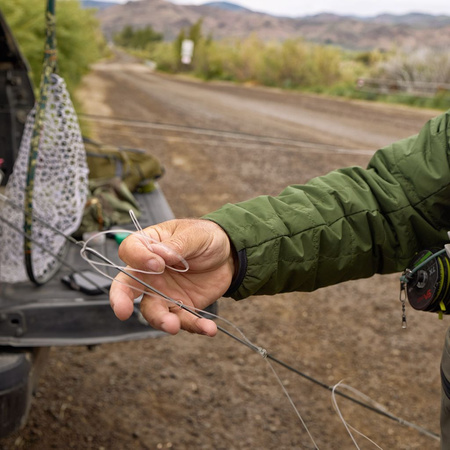 SA Magnitude Smooth Trout Expert Sage Green/10' Clear