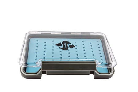 Snowbee NEW SLIMLINE SILICONE FOAM FLY BOX - S