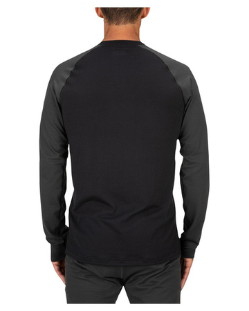 Simms Lightweight Baselayer Top Black - bielizna termoaktywna - koszulka z długim rękawem