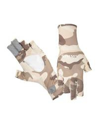 Simms Bugstopper Sunglove Woodland Camo Sandbar