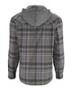 Simms Coldweather Hoody Gunmetal Neo Plaid M