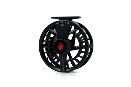 Lamson Liquid S HD Reel Black - kołowrotek muchowy