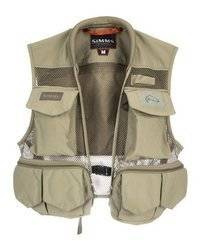 Simms Tributary Vest Tan S