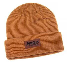 Ahrex Suede Patch Beanie