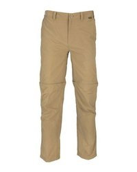 Simms Superlight Zip-Off Pant Cork - spodnie wędkarskie z ochroną UV i z odpinaną nogawką