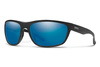 Smith Optics Redding Matte Black | Polar Blue Mirror ChromaPop Polarized Glass