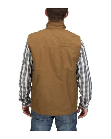 Simms Dockwear Vest Dark Bronze - ciepła kamizelka