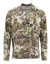 Simms Solarflex Crewneck Prints River Camo XL