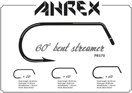 Ahrex PR370 – 60 Degree Bent Streamer 