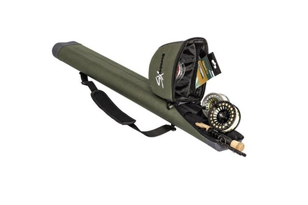 Snowbee XS TRAVEL FLY ROD / REEL TUBE - DOUBLE 63mm x 880mm