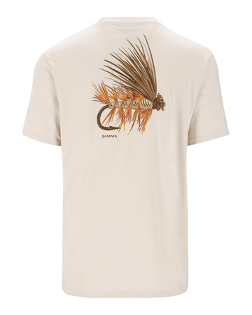 Simms Let It Fly T-Shirt Natural - koszulka wędkarska