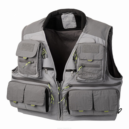 Traper Fly Vest Montana Cool Grey XXL