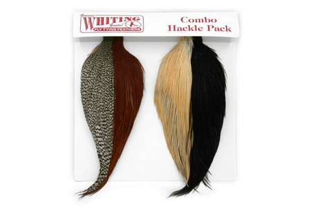 Whiting Introductory Hackle Pack - Four 1/2 Cape