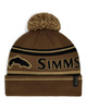 Simms Tip-Up Pom Beanie Jasper - czapka wędkarska z pomponem