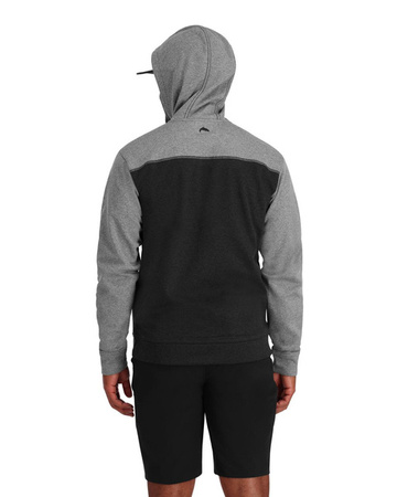 Simms CX Hoody Steel Heather/Black Heather 