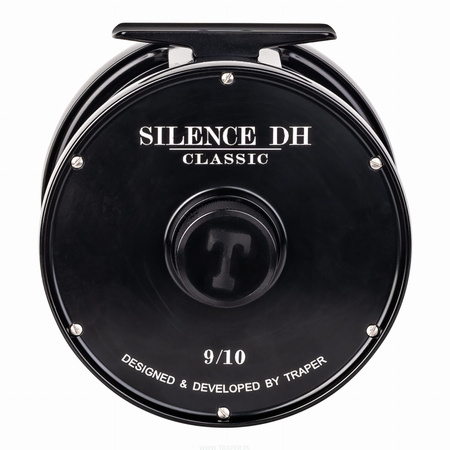 Traper Silence Classic DH Black - kołowrotek muchowy