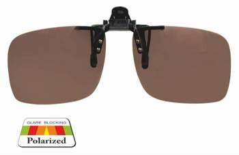Traper Polarized Brown Clip On Lenses