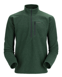 Simms Rivershed Quarter Zip Forest - bluza polarowa