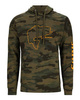 Simms Bass Outline Hoody Woodland Camo - bluza wędkarska z kapturem