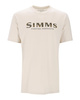 Simms Shroud Fill Logo T-Shirt Natural