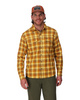 Simms Gallatin Flannel Shirt Kennebec Plaid: Sandbar