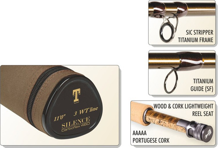 Fly rod Traper Silence  11' #4