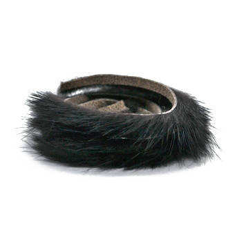 FASNAFLYFISHING Mink Strips BLACK