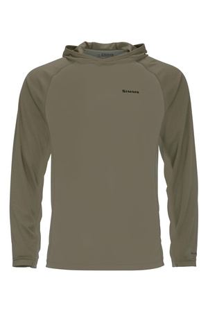 Simms BugStopper SolarFlex Hoody Willow - koszulka wędkarska z kapturem oraz ochroną przed insektami i UV