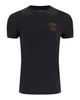Simms Stacked Bass T-Shirt Charcoal Heather - koszulka wędkarska