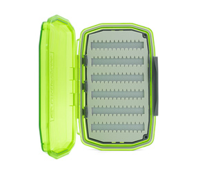 Umpqua UPG Silicone Essential Water Proof - Medium Hot Green - pudełko muchowe