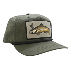 RepYourWater Hat, 5 Panel, Unstructured, The Troutalope